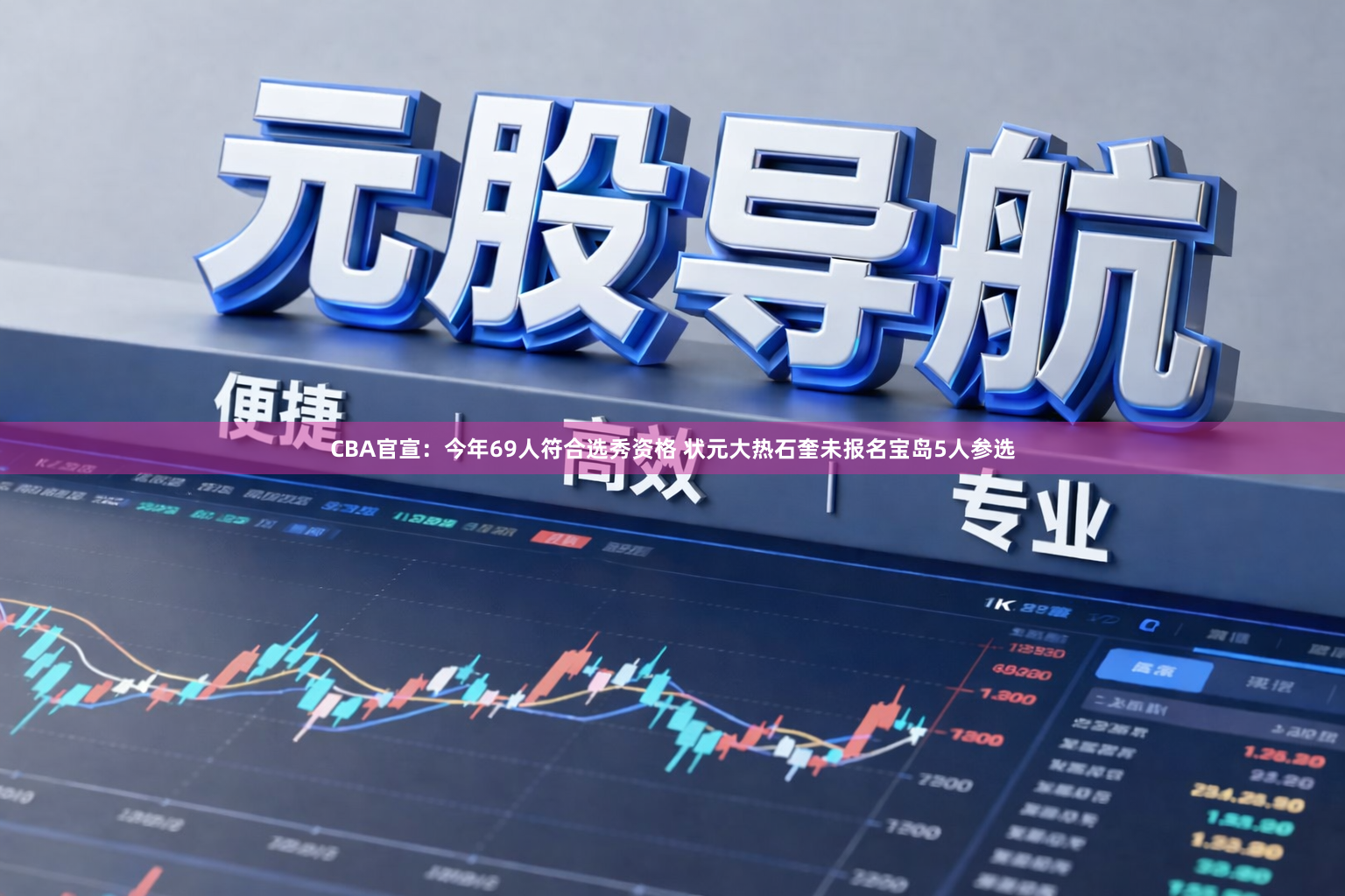CBA官宣：今年69人符合选秀资格 状元大热石奎未报名宝岛5人参选