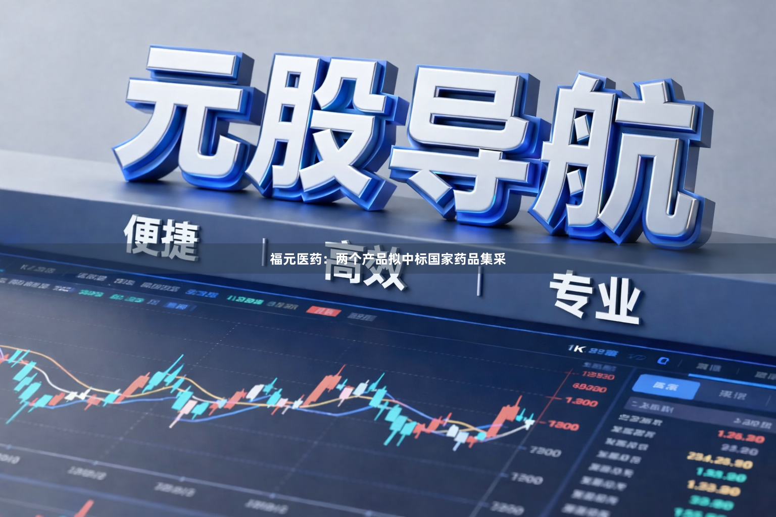 福元医药:两个产品拟中标国家药品集采